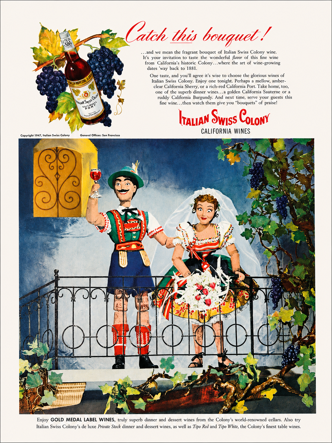 From Genoa to Sonoma: How Italian Swiss Colony Marketed California Wine in Postwar America