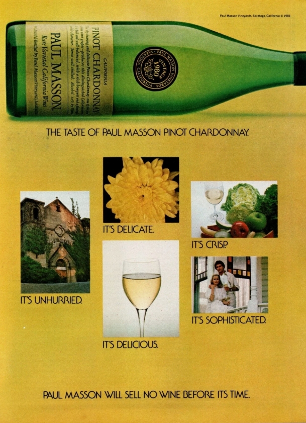 The Forgotten Grape Name Hidden in a 1981 Paul Masson Advertisement