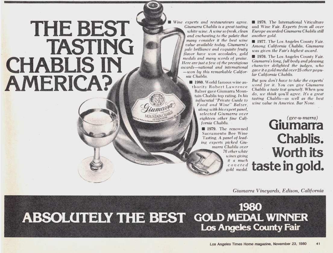 The Last Days of American Chablis
