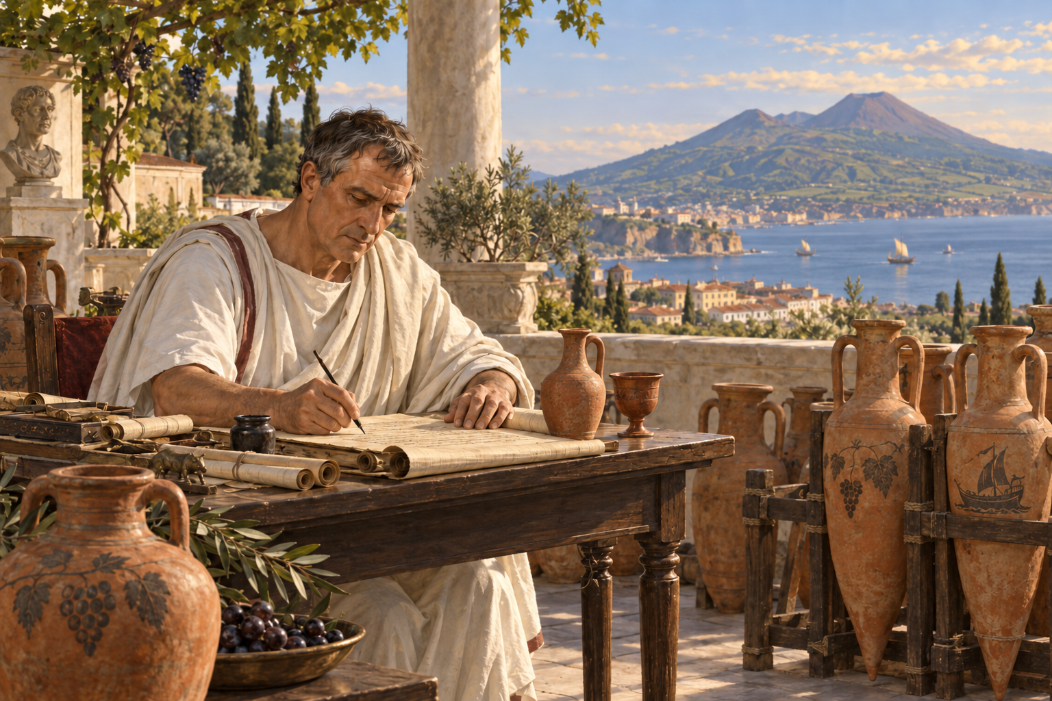 Two-Thousand Years Later, an Ancient Wine Critic Continues to Recommend Italian Wine
