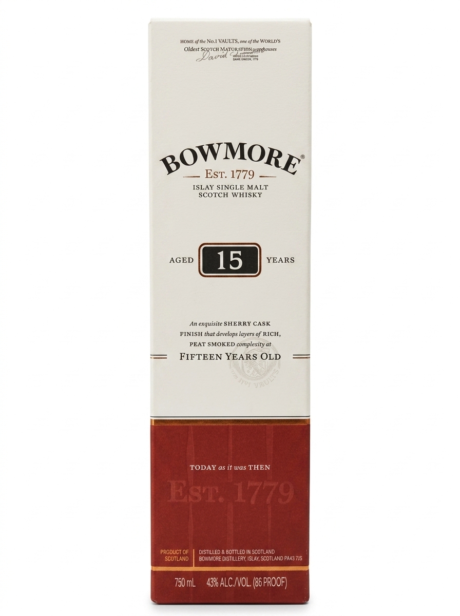 Bowmore 15 Year Sherry Cask Scotch Whisky
