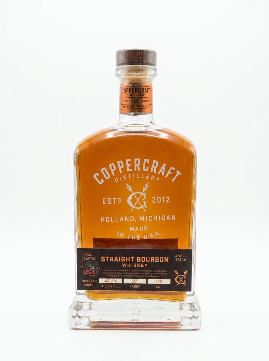 Coppercraft Distillery Straight Bourbon Whiskey