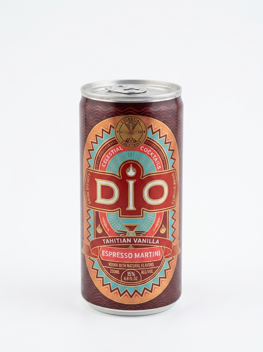 Dio Cocktails Tahitian Vanilla Espresso Martini