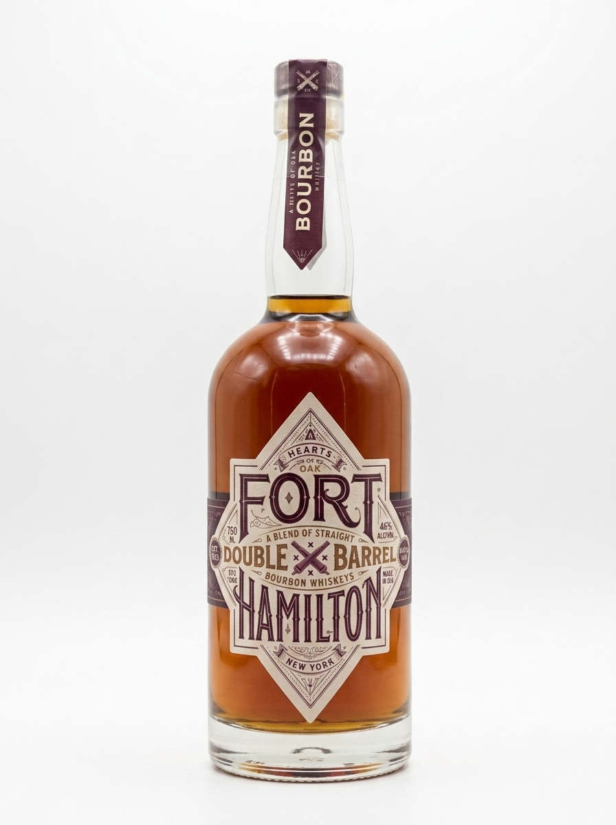 Fort Hamilton Double Barrel Bourbon Whiskey