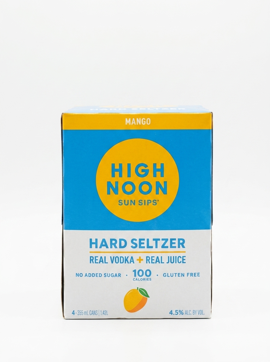 High Noon Mango Hard Seltzer