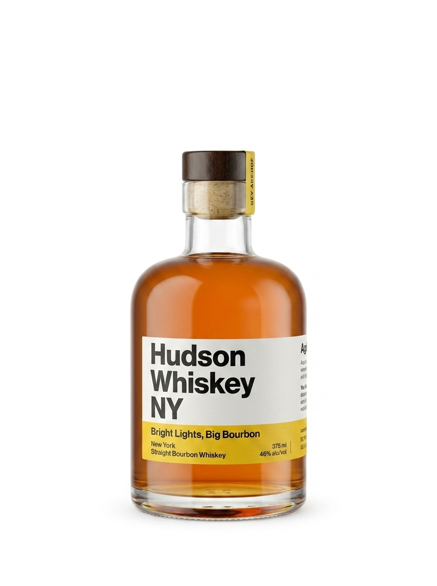 Hudson Whiskey Bright Lights Big Bourbon