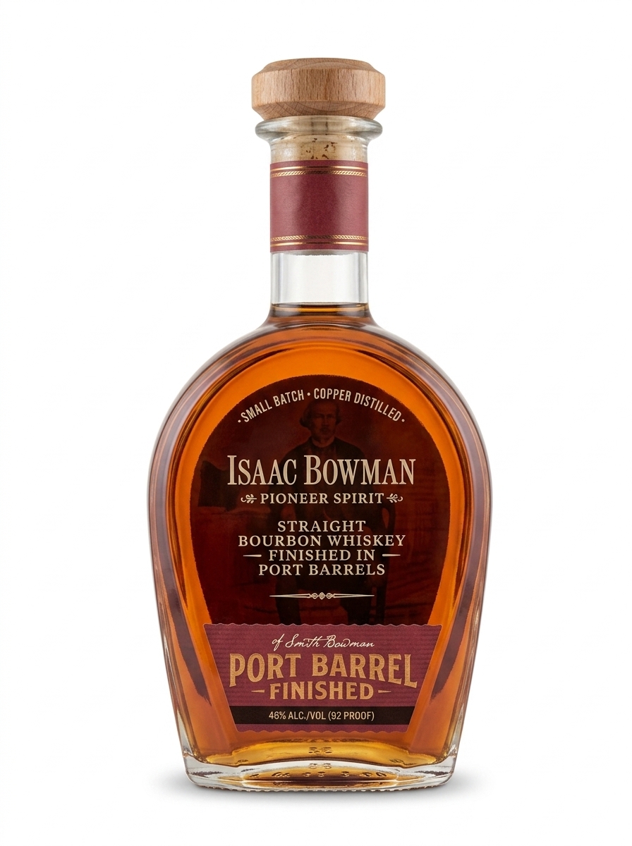Isaac Bowman Port Barrel Finished Bourbon Whiskey