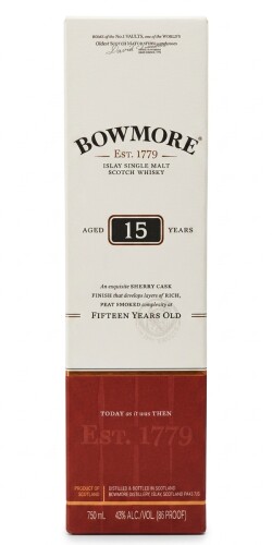 Bowmore 15 Year Sherry Cask Scotch Whisky