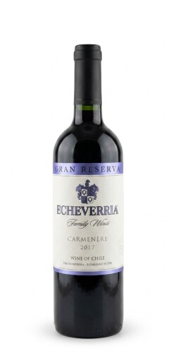 Echeverria Family Wines Carmenere Gran Reserva Curico Valley