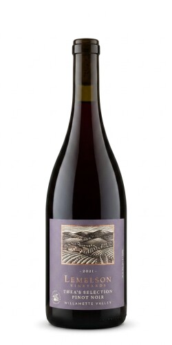 Lemelson Vineyards Thea's Selection Pinot Noir Willamette Valley