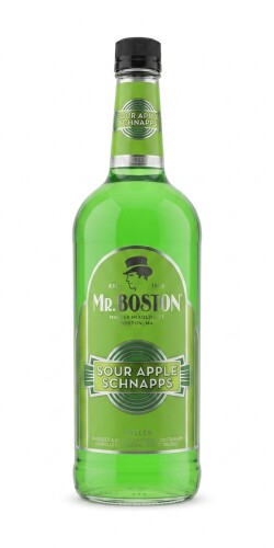 Mr. Boston Sour Apple Schnapps Liqueur