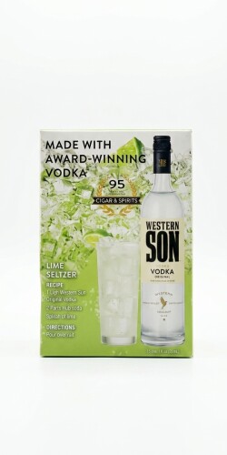 Western Son Lime Vodka Seltzer