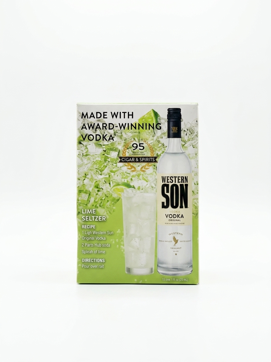 Western Son Lime Vodka Seltzer