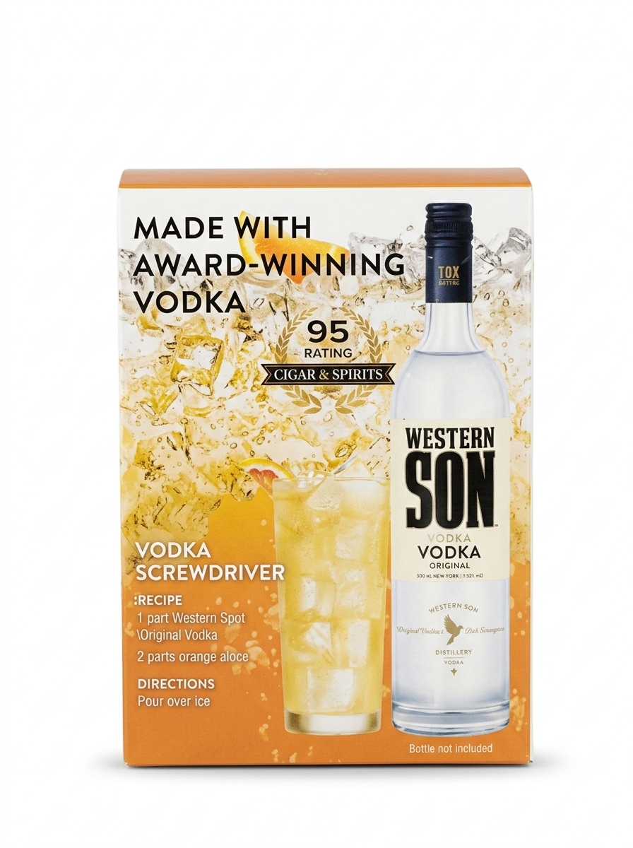 Western Son Screwdriver Vodka Seltzer