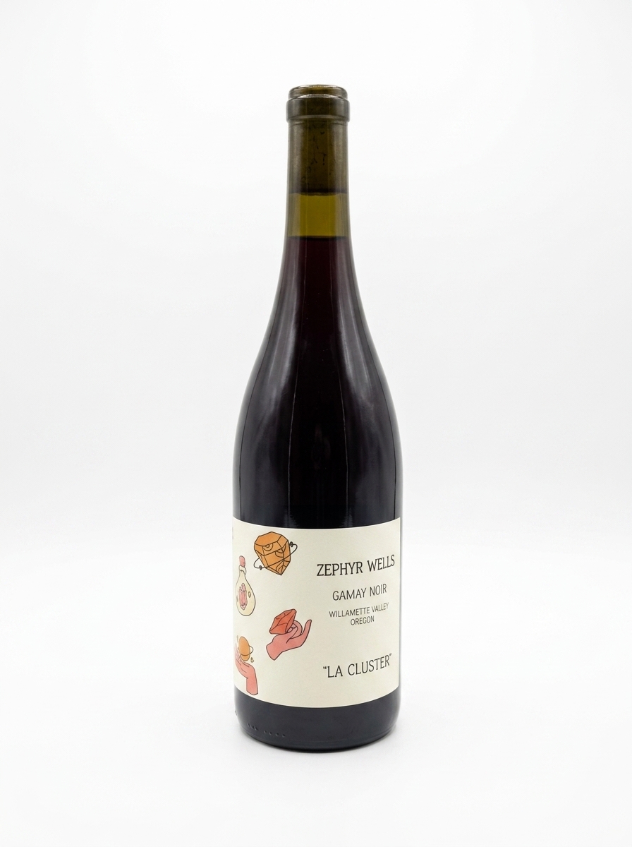 Zephyr Wells La Cluster Gamay Noir Willamette Valley